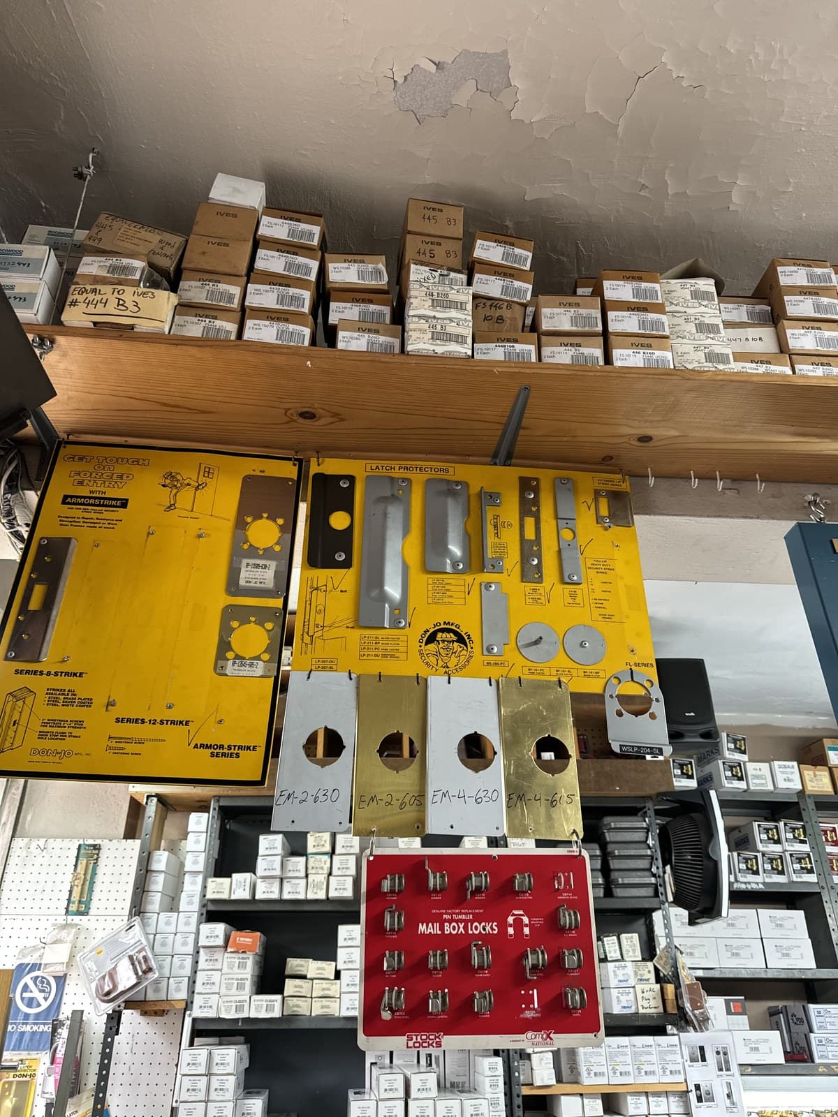 Our hardware stock